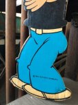 画像2: Vintage POPEYE Cardboard Display King Feature Syndicate (B521) (2)