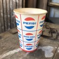 Vintage Wax Paper Cup Pepsi (B522)