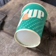 画像5: Vintage Wax Paper Cup 7UP (S415)