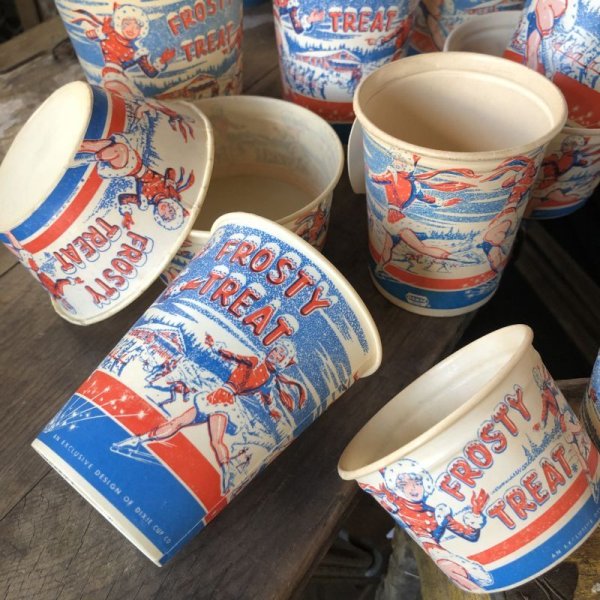 画像2: Vintage Wa Paper Cup Frosty Treat SET (B532) 