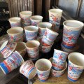 Vintage Wa Paper Cup Frosty Treat SET (B532) 