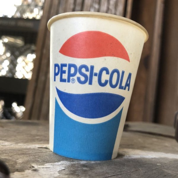 画像3: Vintage Wax Paper Cup Pepsi (B524)