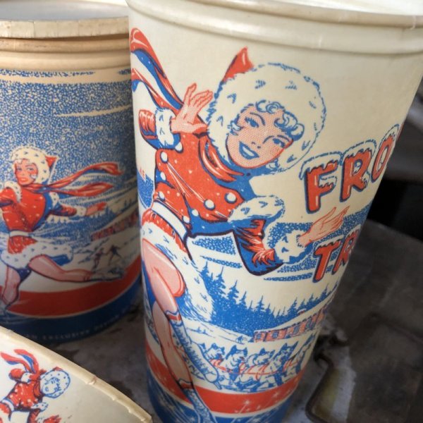画像12: Vintage Wa Paper Cup Frosty Treat SET (B532)