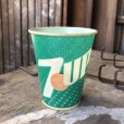 画像1: Vintage Wax Paper Cup 7UP (S415) (1)