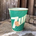 Vintage Wax Paper Cup 7UP (S415)