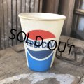 Vintage Wax Paper Cup Pepsi (S415)