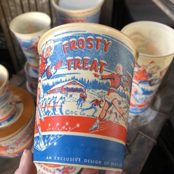 画像6: Vintage Wa Paper Cup Frosty Treat SET (B532)