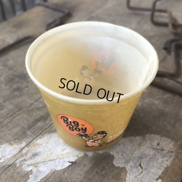 画像3: Vintage Wax Paper Cup Big Boy (B527)