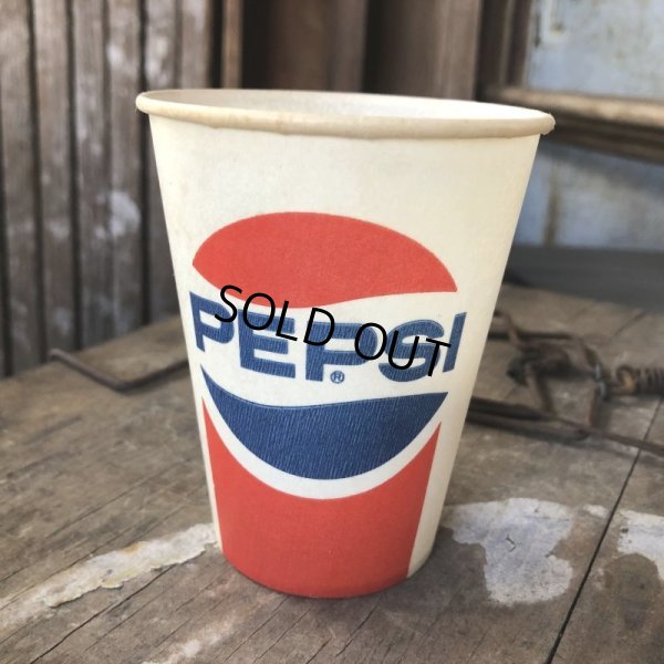 画像3: Vintage Wax Paper Cup Pepsi (S415)