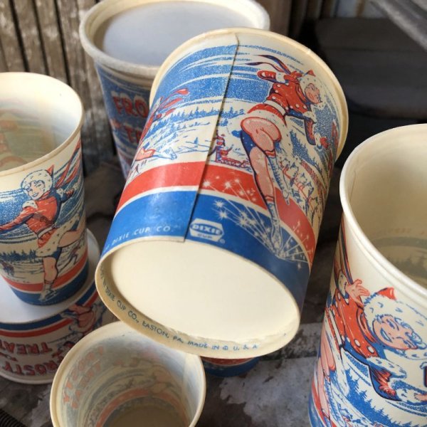 画像9: Vintage Wa Paper Cup Frosty Treat SET (B532)