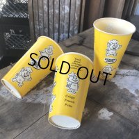Vintage Wax Paper Cup Burger Chef (B531)