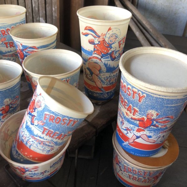 画像4: Vintage Wa Paper Cup Frosty Treat SET (B532)
