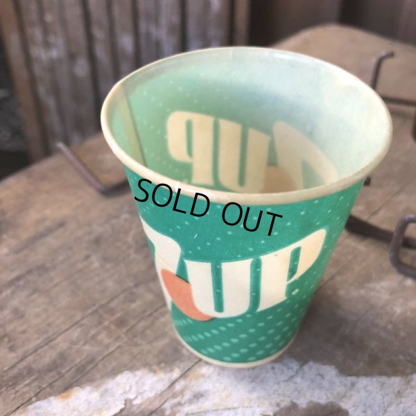 画像3: Vintage Wax Paper Cup 7UP (S415)