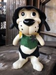 画像2: 60s Vintage Roy Des of Fla Dog Coin Bank Sheriff Green (B535) (2)