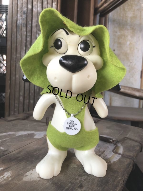 画像1: 60s Vintage Roy Des of Fla Dog Coin Bank Swimsuit Green (B539)