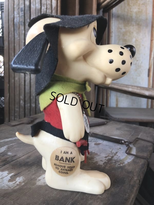 画像3: 60s Vintage Roy Des of Fla Dog Coin Bank Sheriff Red (B536)
