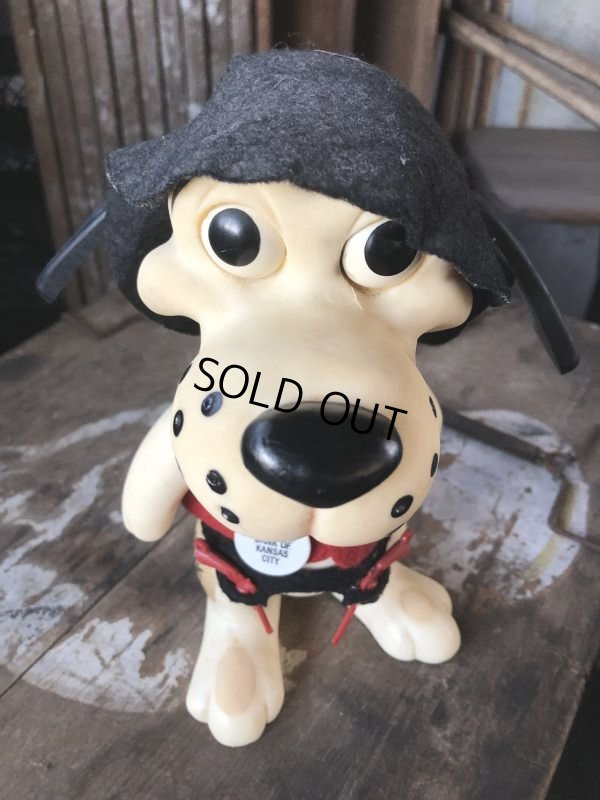 画像8: 60s Vintage Roy Des of Fla Dog Coin Bank Sheriff Red (B536)