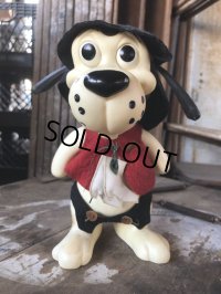 60s Vintage Roy Des of Fla Dog Coin Bank Sheriff Boots (B533)