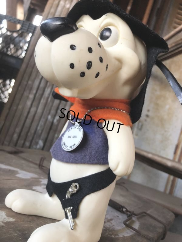 画像6: 60s Vintage Roy Des of Fla Dog Coin Bank Sheriff Navy Blue (B534)