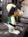 画像3: 60s Vintage Roy Des of Fla Dog Coin Bank Sheriff Green (B535)