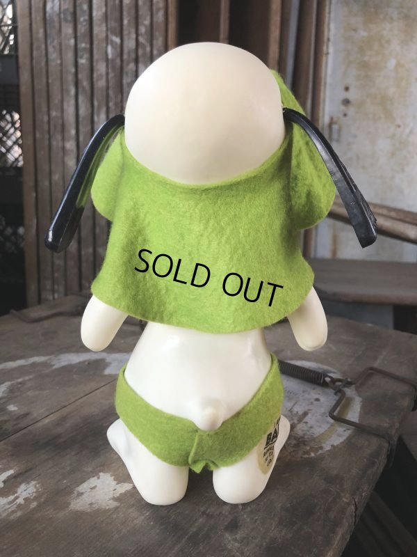 画像3: 60s Vintage Roy Des of Fla Dog Coin Bank Swimsuit Green (B539)