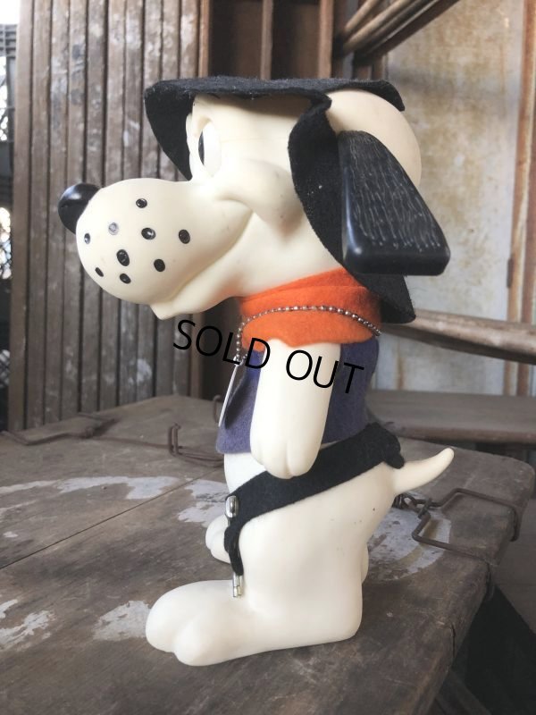 画像4: 60s Vintage Roy Des of Fla Dog Coin Bank Sheriff Navy Blue (B534)