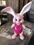 画像6: 60s Vintage Roy Des of Fla Bunny Rabbit Coin Bank Pink (B537)