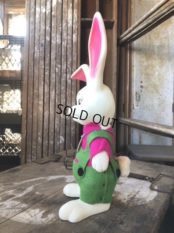 画像4: 60s Vintage Roy Des of Fla Bunny Rabbit Coin Bank GxP (B535)