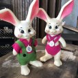 画像12: 60s Vintage Roy Des of Fla Bunny Rabbit Coin Bank Pink (B538)