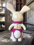 画像3: 60s Vintage Roy Des of Fla Bunny Rabbit Coin Bank Pink (B538)