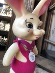 画像9: 60s Vintage Roy Des of Fla Bunny Rabbit Coin Bank Pink (B538)