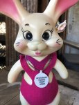 画像8: 60s Vintage Roy Des of Fla Bunny Rabbit Coin Bank Pink (B538)