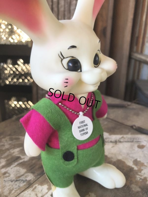 画像6: 60s Vintage Roy Des of Fla Bunny Rabbit Coin Bank GxP (B535)