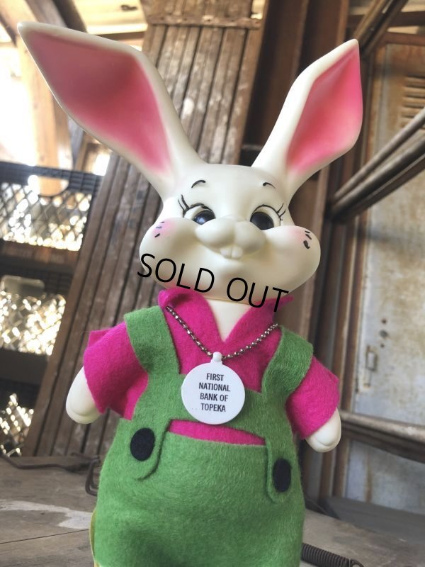 画像8: 60s Vintage Roy Des of Fla Bunny Rabbit Coin Bank GxP (B535)