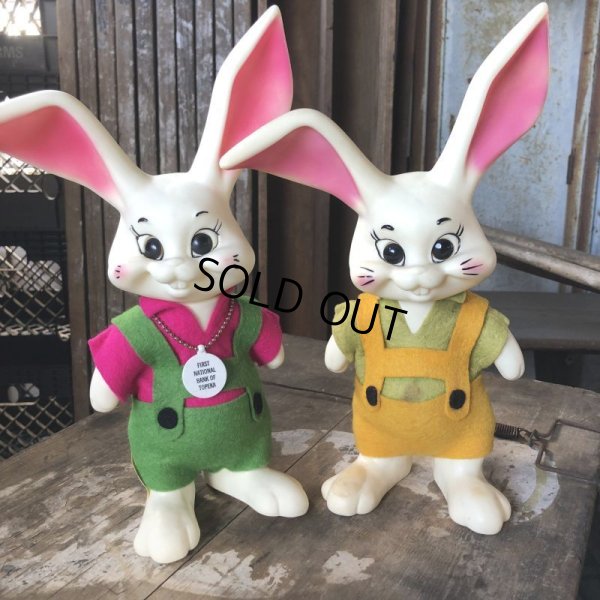 画像13: 60s Vintage Roy Des of Fla Bunny Rabbit Coin Bank GxP (B535)