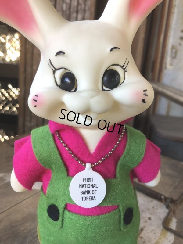 画像9: 60s Vintage Roy Des of Fla Bunny Rabbit Coin Bank GxP (B535)