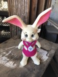 画像7: 60s Vintage Roy Des of Fla Bunny Rabbit Coin Bank Pink (B538)