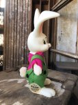 画像2: 60s Vintage Roy Des of Fla Bunny Rabbit Coin Bank GxP (B535) (2)