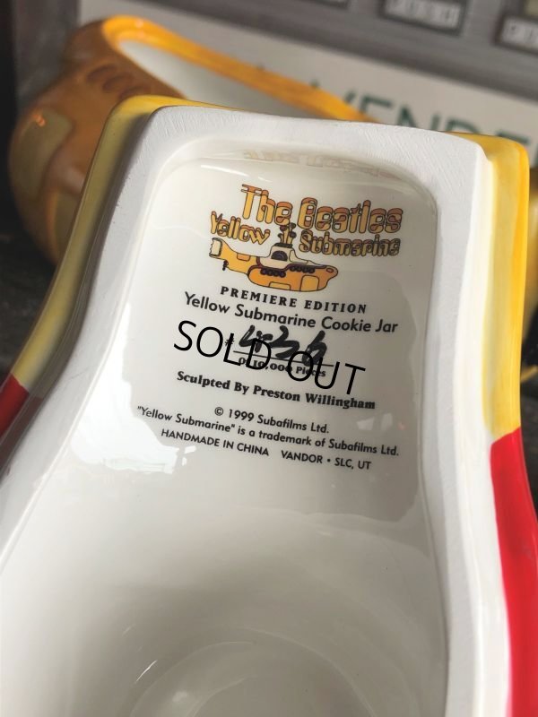 画像3: The Beatles 1999 YELLOW SUBMARINE Cookie Jar Limited Edition #436/10,000 by Vandor (B540)