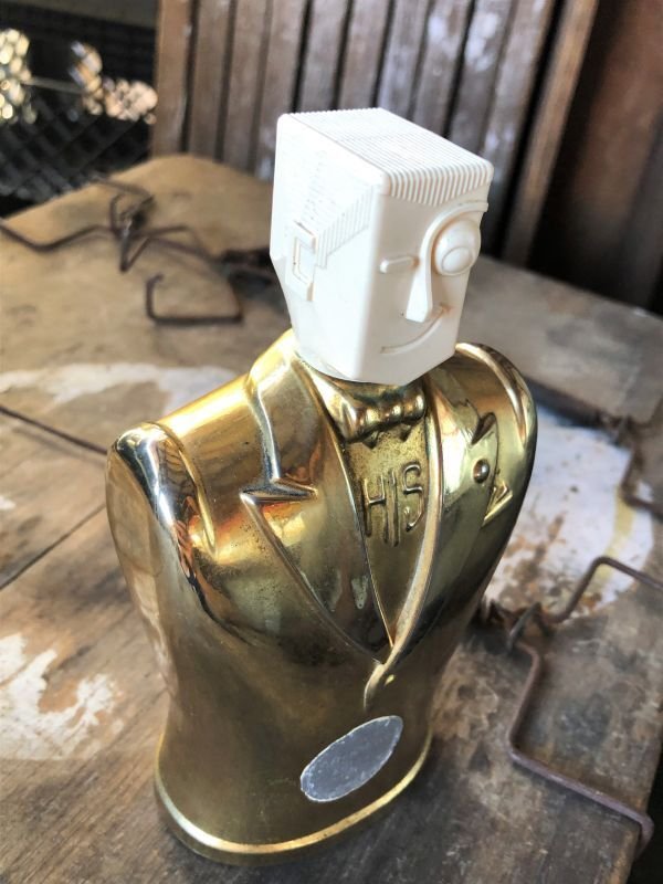 画像4: 40s The House For Men, Inc. HIS Glass Bottle After Shave Lotion Rare Gold Version (B546)