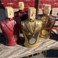 画像14: 40s Vintage HIS Northwoods Mens After Shave Lotion Bottle Art Deco Design Rare Gold Version (B546)