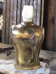 画像5: 40s Vintage HIS Northwoods Mens Cologne Bottle Art Deco Design Rare Gold Version (B547)