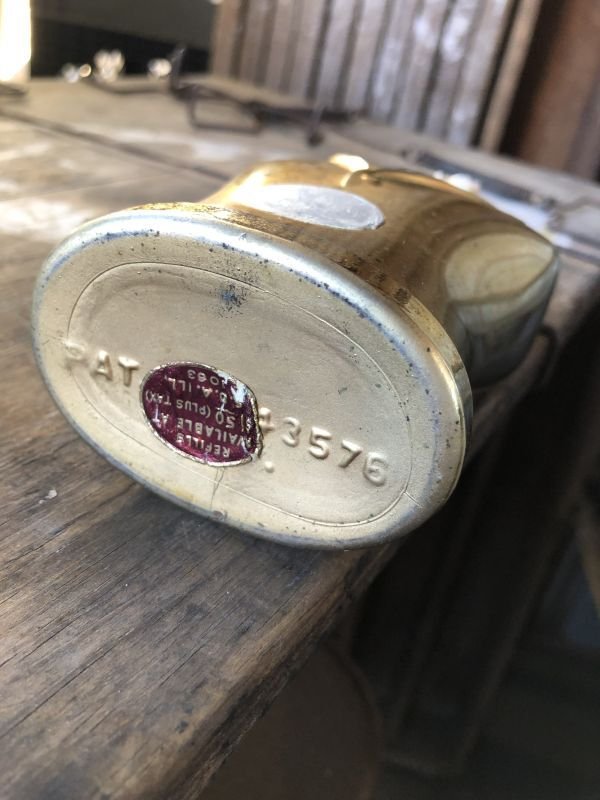 画像7: 40s The House For Men, Inc. HIS Glass Bottle After Shave Lotion Rare Gold Version (B546)