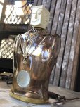 画像3: 40s Vintage HIS Northwoods Mens Cologne Bottle Art Deco Design Rare Gold Version (B547)