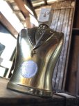 画像9: 40s Vintage HIS Northwoods Mens After Shave Lotion Bottle Art Deco Design Rare Gold Version (B546)