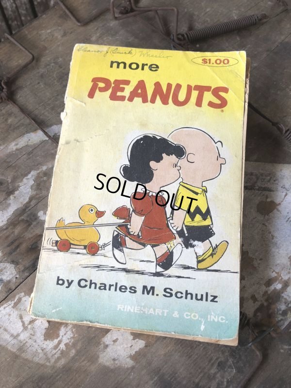 画像1: Vintage Book SNOOPY more PEANUTS (B547)