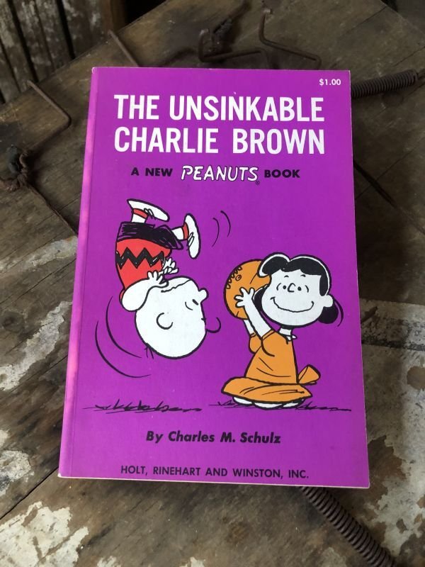 画像1: Vintage Book SNOOPY / THE INSINKABLE CHARLIE BROWN (B548)