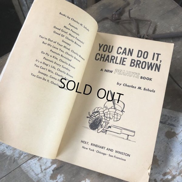 画像3: Vintage Book SNOOPY / YOU CAN DO IT, CHARLIE BROWN (B553)