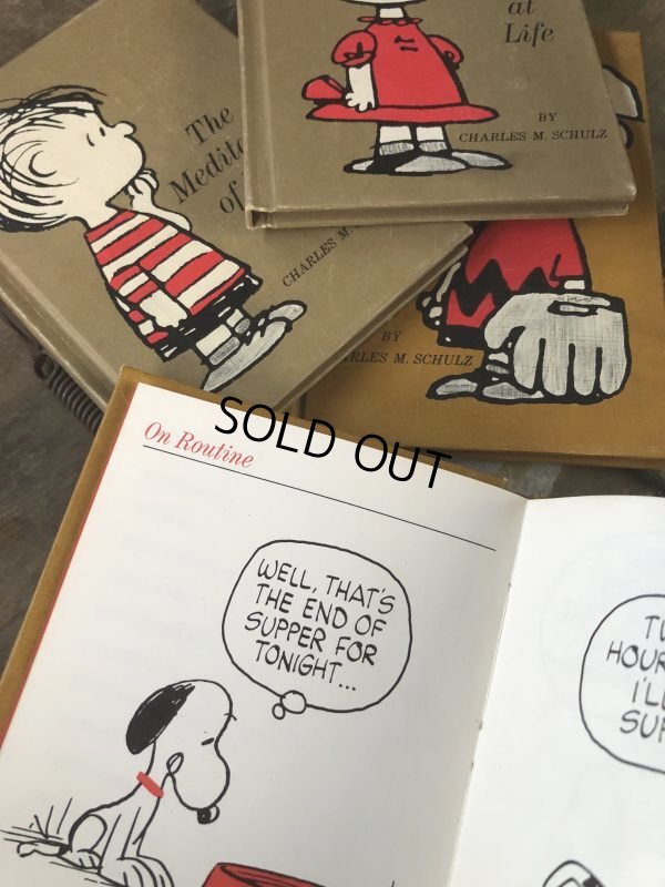 画像6: Vintage Book SNOOPY , Charlie Brown , Lucy , Linus SET (B555)