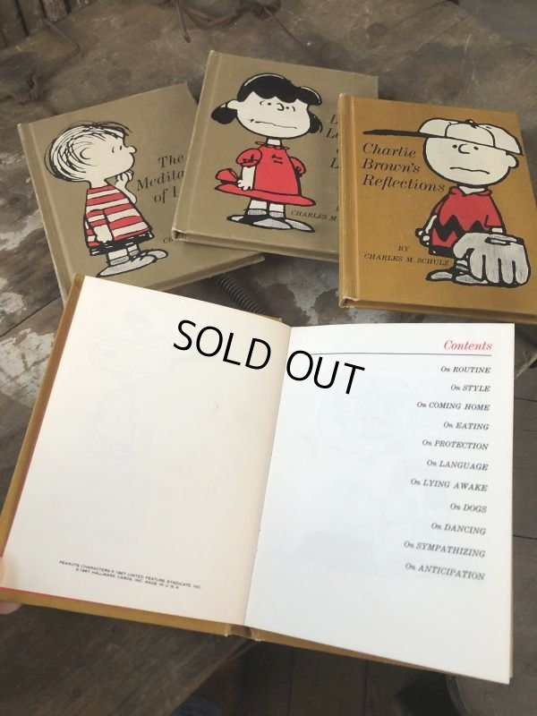 画像4: Vintage Book SNOOPY , Charlie Brown , Lucy , Linus SET (B555)